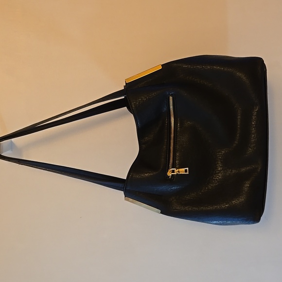 Madison West vegan Leather Shoulder Bag Tote - Picture 2 of 11
